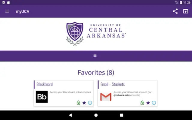 UCA android App screenshot 5